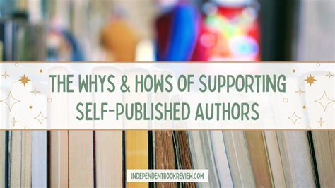 Supporting Independent Authors and Publishers