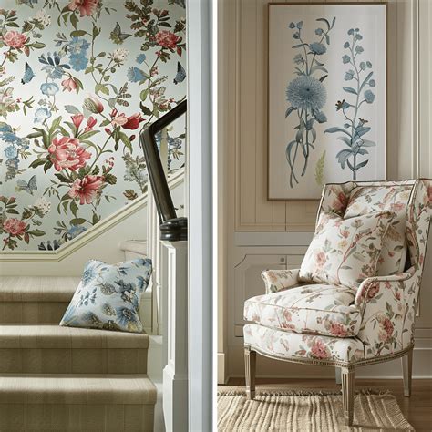 Coordinating wallpaper Patterns and Colors