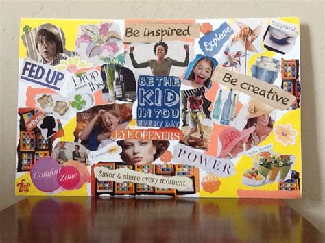 Adding personal touches to mental health collages