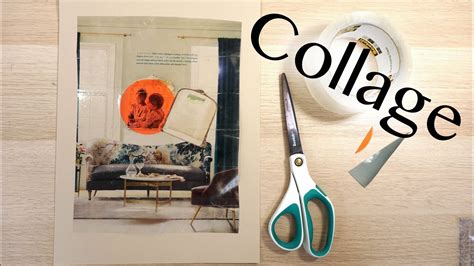 Collage making materials
