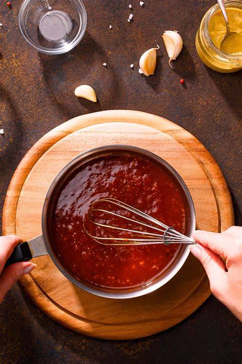 Image of mixing sauce