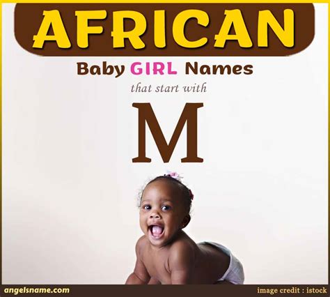 Popular African Baby Names That Start With M