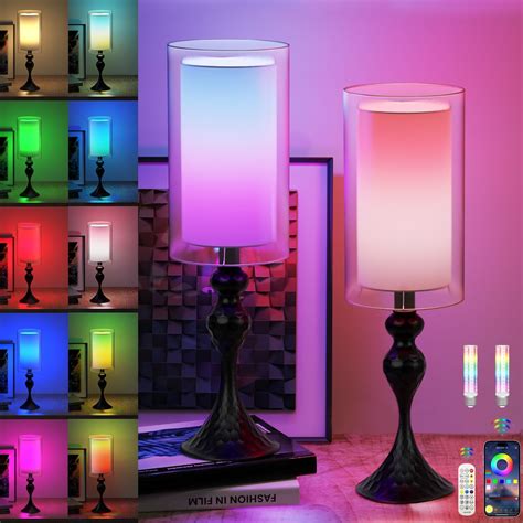 dark colors bedroom lamps
